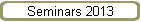 Seminars 2013